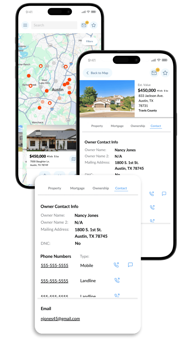 Wholster property research and owner contact data